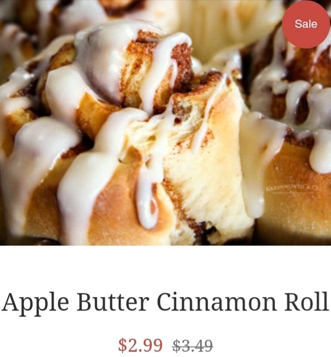 <p>🥨🍩🥧🥨🍩🥧🥨🍩🥧🥨🍩🥧🥨🍩🥧<br/>
This #featuredbusiness post comes from @BakedSwirl based out of Cleveland, Ohio.<br/>
swirlbakedgoods.com<br/>
.<br/>
.<br/>
Apple Butter Cinnamon Roll<br/>
No one can resist those comforting flavors of apple, brown sugar and cinnamon! These cinnamon rolls are yummy! A family favorite!</p>
<p>Great for breakfast, brunch, and holidays. </p>
<p>Made from scratch, light, tender rolls with apple butter filling combined with brown sugar and spice. And, topped with a delicious honey Cinnamon frosting and are sold single or a dozen.</p>
<p>The cinnamon rolls are baked and shipped the same day to ensure freshness. <br/>
.<br/>
.<br/>
#smallbizsat #SmallBizSaturday #ohio #shopsmallcleveland #shopsmallohio #clevelandeats #clevelandblogger #clevelandscene #clevelandfood #ohioexplored #ohiolife #ohioexplored #ohiofindithere #applebutter #bakery #cinnamonrolls #homemade #madefromscratch #kavalon #startups #kavalonthatsme #kavalongilliam #pretzels <br/>
<a href="https://www.instagram.com/p/BpesivDlMgA/?utm_source=ig_tumblr_share&igshid=cddi48isftsq" target="_blank">https://www.instagram.com/p/BpesivDlMgA/?utm_source=ig_tumblr_share&igshid=cddi48isftsq</a></p>
