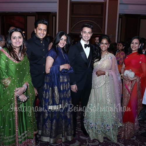 Alvira khan agnihotri at kareena wedding reception Alvira khan agnihotri at kareena wedding reception
