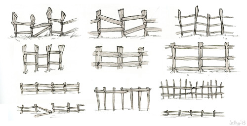 Farm Fence Drawing Farm Fence Drawing