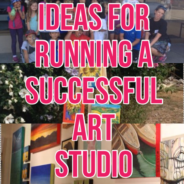 <p>Are you an art studio owner and looking for success ideas? This week, have a look at our suggestions for running a successful studio. Whether you are an artist working solo or working with a collective to operate a studio, there are many ways to create success for your business! Here are our top three tips this week! </p><p><br/></p><p>1) COLLABORATE </p><p>Collaborating with others is by far one of the best methods for running a successful art studio. Some ideas are to Invite other aritsts to show and sell their work in your space. You could even ask local businesses in your area to promote “One Free Painting Class” or a “$10 OFF” promotion when they sell their product and you could do the same for their company! It’s a great thing to work with others, and an even better thing to help one another grow business. </p><p>2) OFFER WORKSHOPS </p><p>Offering workshops in your studio is a sure way to help others be creative but also bring in new clientele. Are you a painter? Why not host a painting workshop or even teach regular classes? You’ll find that when you help others learn how to create art, you’ll be inviting many new clients to see your space, learn about your art and possibly even book your space for something they are thinking of. We recently had a painting student book a baby shower painting party! How cute is that? </p><p>3) HOST EVENTS </p><p>Another excellent way to help you run a successful studio is to host events.and openings. A small gathering where you open up your studio to the general public is great but you can also think outside the box too! Why not host a birthday party art sale or a fundraising event where you sell your art with partial proceeds to a good cause? Remember that briging people into the space is your goal-but be creative in your approach so that the events are interesting and different! Wine and cheese always help too! </p><p>Do you run a studio? We would love to hear from you! Be sure to send us your ideas and how you succeed in running your studio. You can always email us or comment our our posts! If you think this post might help another studio owner, be sure to share! </p>