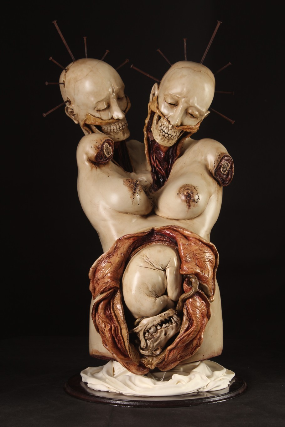 thecommunionband:
“ Emil Melmoth, “Study Of Death”, ceramic sculpture, 32 x 18 x 20 inches
http://www.lastritesgallery.com/
”