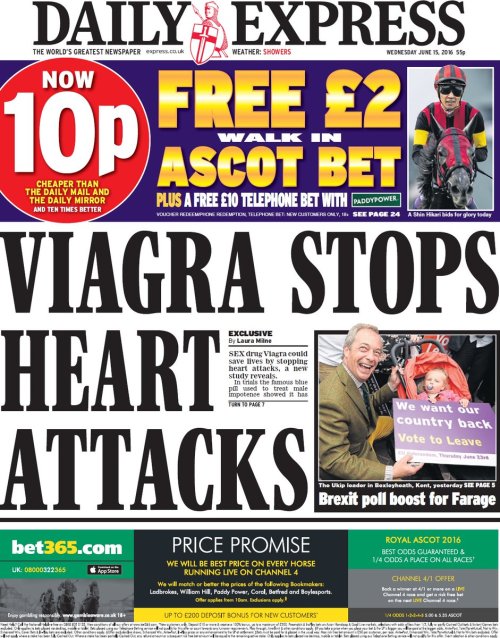 Viagra heart attack