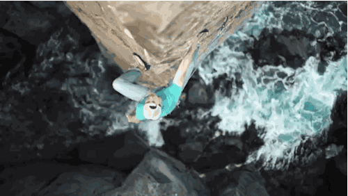 Sonnie Trotter freeing the Ewbank Route (5.12d) on...