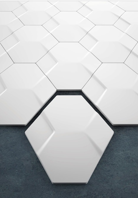 repeat no repeat nexus three dimensional ceramic wall tiles by repeat no repeat nexus three dimensional ceramic wall tiles by
