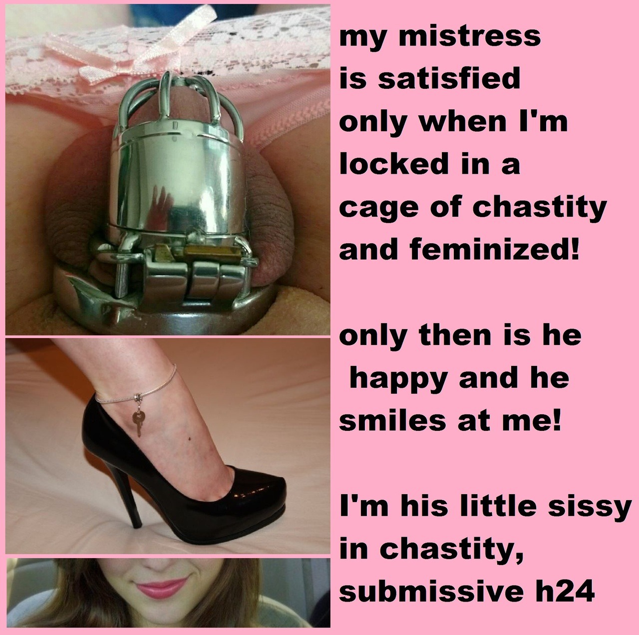 Chastity release mistress cock like