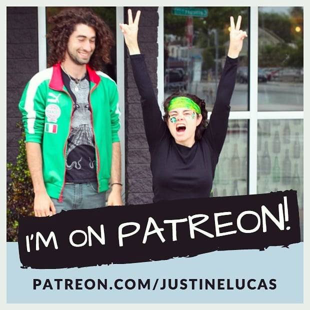 <p>💚💙 I’m coming out of my cocoon!! Sorry for hiding guys, I’m done now. I’ll be making HELLA art this coming year: 3 new music videos (currently in process), a children’s book, and a new album. And you can follow all of it by joining my patron club on patreon. This is my call for help! For support! For people who want to be a part of my dream team of believers! 🌎 🌎 check it out– <a href="http://www.patreon.com/justinelucas">www.patreon.com/justinelucas</a></p>