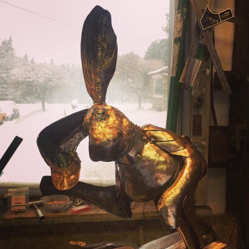 <p>I believe anyone can do sculpture. The trick to doing it well is to achieve the illusion of movement in an inanimate object. Here in lies the challenge….sigh, I should have stuck with LEGO, life would be a breeze 😏.<br/>
.<br/>
.<br/>
#nature #welding #welder #richbaker #sculptor #contemporaryart #sculpture #fineart #creative #artgallery #instaart #arte #artistsofinsteagram #contemporary #concept #artcollector #metal #contemporaryartist #artistlife #wilderness #artist #wildlifeartist #art #metalart <br/>
<a href="https://www.instagram.com/p/Bt1ryvwAAC9/?utm_source=ig_tumblr_share&igshid=13krz1z8xj6qq">https://www.instagram.com/p/Bt1ryvwAAC9/?utm_source=ig_tumblr_share&igshid=13krz1z8xj6qq</a></p>