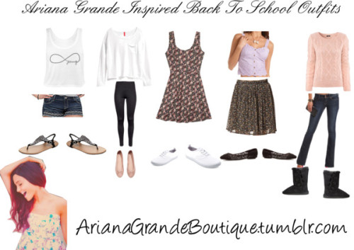 \u2014\u2014\u2014\u2014Requested\u2014\u2013 An Ariana Grande Inspired Outfits for the First Week