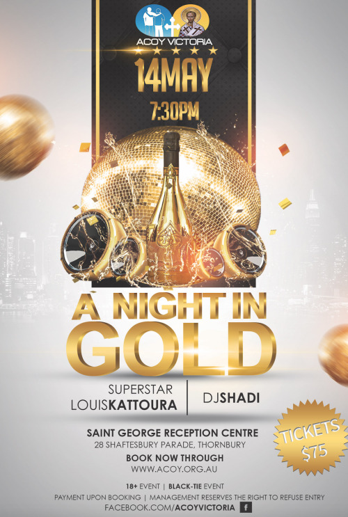 <h2><b>ACOY Annual Ball - A Night in Gold - </b>May 14th </h2><h2>Saint George Reception Centre</h2><h2><b></b></h2><h2><i>~ Our most anticipated event of the year ~</i></h2><h2><b></b></h2><h2><b><i><a href="https://docs.google.com/forms/d/1Ruu_-mqhHxEjSTygszlAoT1k_sWB8TJKL3EM0EveoZk/viewform" title="Hollywood Ball Registration">Click here to Register</a> !</i></b></h2>