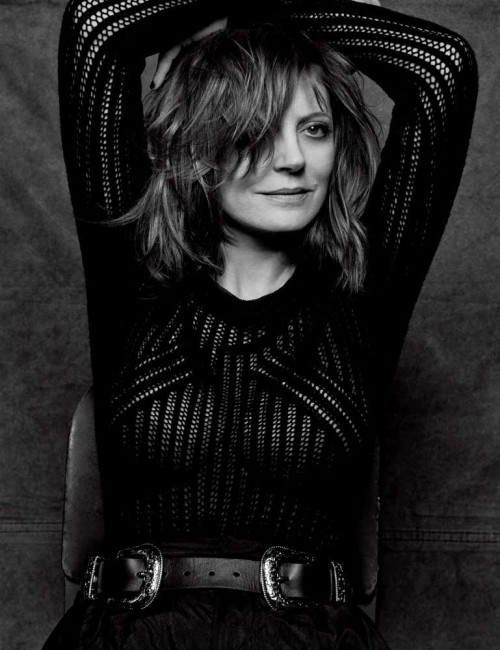 Susan Sarandon, photographed by Craig McDean for INTERVIEW, April 2016.