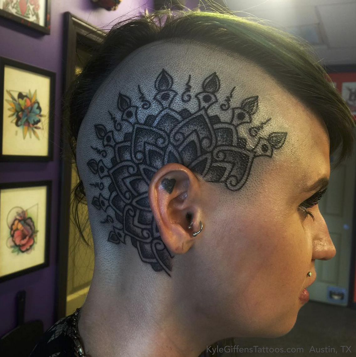 Little Pricks Tattoo Studio | Awesome mandala head tattoo ...