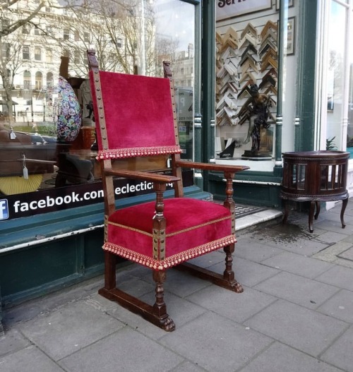 <p>An #amazing #antique Flemish throne chair @eclectic.shop.co.uk #Hove <br/>
.<br/>
.<br/>
.<br/>
#17thcentury #flemish #throne #walnut #jacobite #veryold #antiquesforsale #antiques #antika #antiqueshopping #brightonandhove #redvelvet #thronechairs #interior_and_living #interiorfittings #interiordesigning #londonantiques #1stdibs #designinspiration <br/>
<a href="https://www.instagram.com/p/Bu8wAHilUQ2/?utm_source=ig_tumblr_share&igshid=1s7xnwk7l2e0h">https://www.instagram.com/p/Bu8wAHilUQ2/?utm_source=ig_tumblr_share&igshid=1s7xnwk7l2e0h</a></p>
