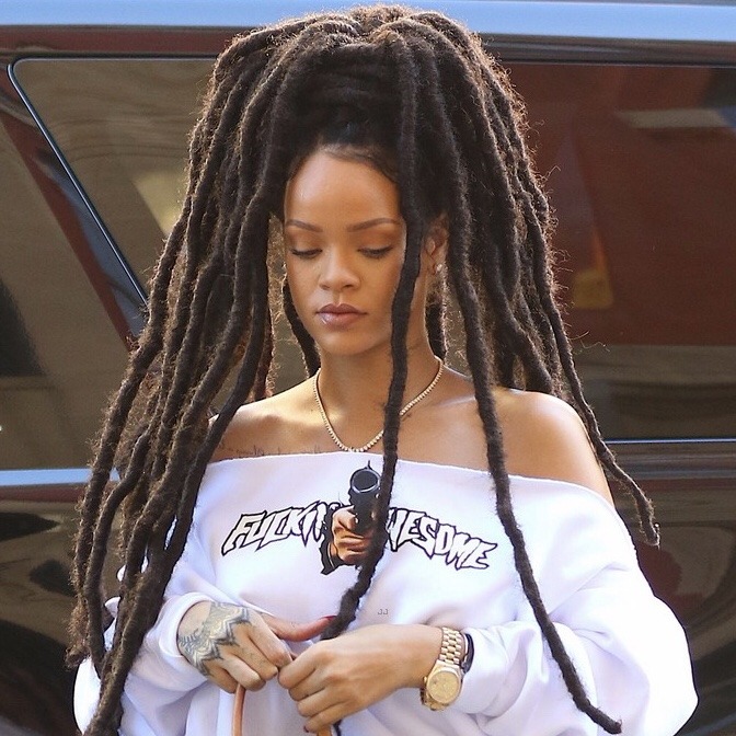 White Singer With Dreadlocks