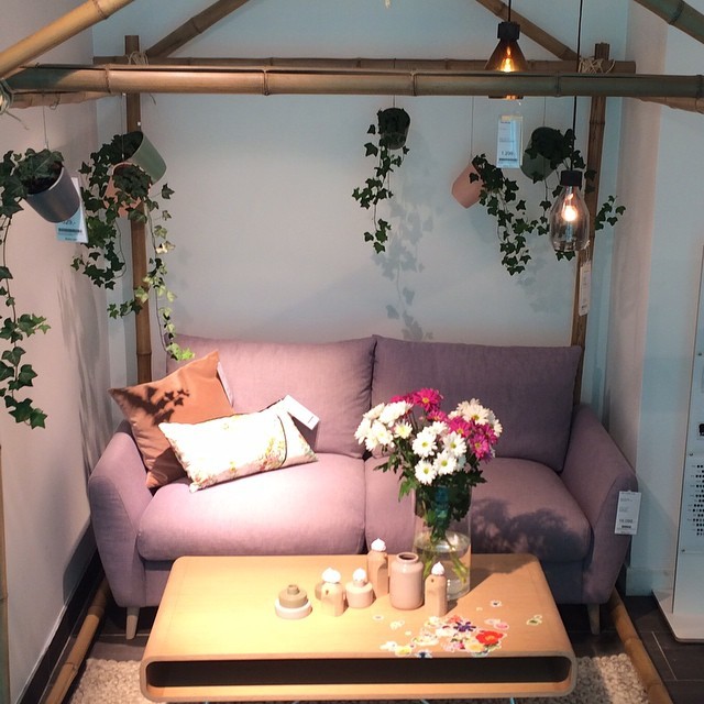 Interiørkurs — #bolig#stue#inspirasjon#rosa#pudder#farger#ull#natu...
