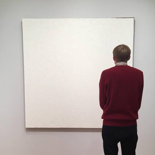 “I’m not really interested in white as a color, although I have...