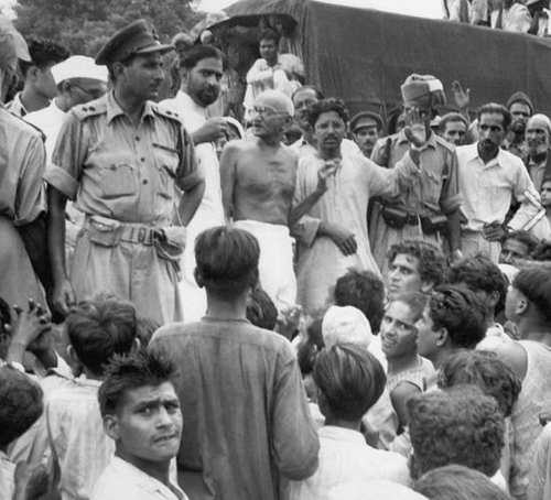 Role Of Mahatma Gandhi...