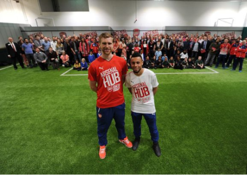 <p><b>Arsenal News: Per Mertesacker </b>and Francis Coquelin pay children surprise visit at new Arsenal community centre..</p><p>The Arsenal Hub, which will deliver education and sports sessions to 1,500 people per week when it’s fully up and running, opened its doors for the first time on Friday</p><p>Arsenal stars Per Mertesacker and Francis Coquelin paid schoolchildren a surprise visit at the club’s new community centre.</p><p><b><a href="http://www.thegunners247.uk/per-mertesacker-3.php" target="_blank">Full Story</a></b></p>