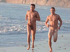 ★ Bulge and Naked Sports man : Run ! 