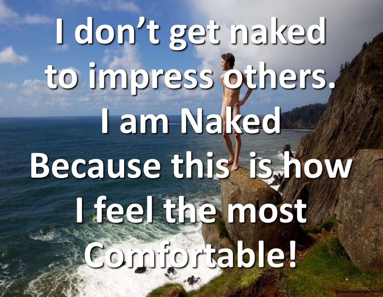 Feel naked