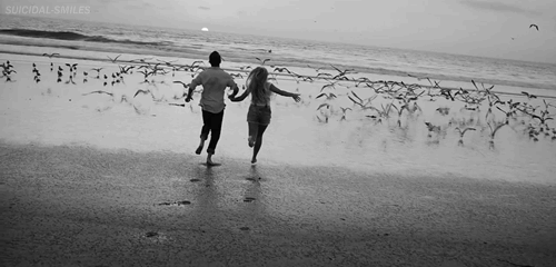 Beach Couple Gif, Best Place to celebrate birthday