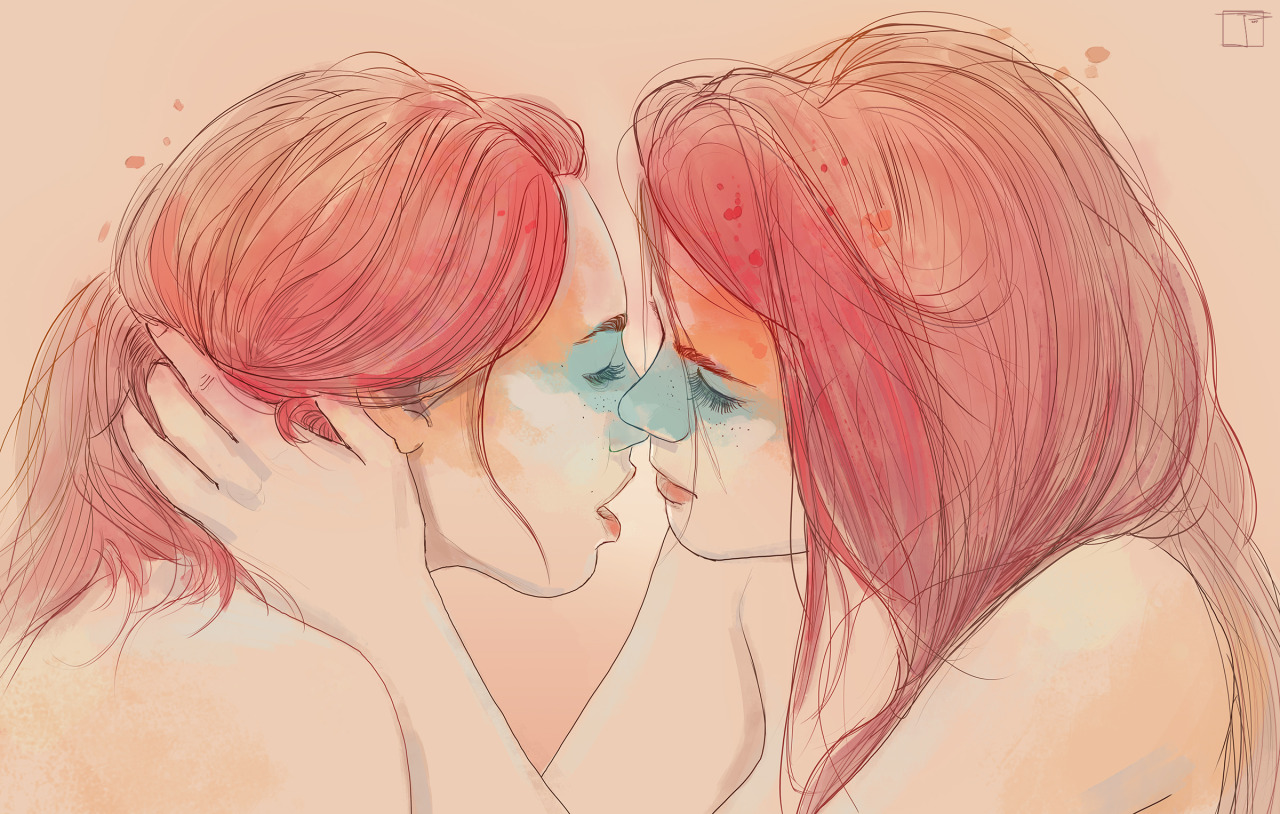 Две рыжие лесбиянки