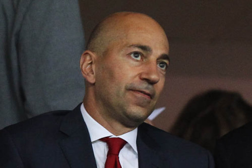 <p><b>Arsenal News: ARSENAL chief executive Ivan Gazidis is “not happy” to miss out on the title again.</b></p><p>Despite their impressive form, <a href="http://the%20Gunners">the Gunners</a>’ title hopes were
dealt a huge blow as Chelsea grabbed a late winner to beat QPR 1-0
today.</p><p>Arsenal have now won eight league matches in a row and face Reading in next weeks FA Cup semi final at Wembley.</p><p>But that isn’t enough for Gazidis.</p><p>When
asked about Arsenal’s showing in the Premier League this season,
Gazidis said: “We are not happy but we are going to keep pushing to the
end and see how far we can go.</p><p>“We are happy with the way the squad has developed and we are very focused how we can make a positive end to the season.</p><p>Despite their impressive form, the Gunners’ title hopes were
dealt a huge blow as Chelsea grabbed a late winner to beat QPR 1-0
today.</p><p>Arsenal have now won eight league matches in a row and face Reading in next weeks FA Cup semi final at Wembley.</p><p>But that isn’t enough for Gazidis.</p><p>When
asked about Arsenal’s showing in the Premier League this season,
Gazidis said: "We are not happy but we are going to keep pushing to the
end and see how far we can go.</p><p>"We are happy with the way the squad has developed and we are very focused how we can make a positive end to the season.</p>