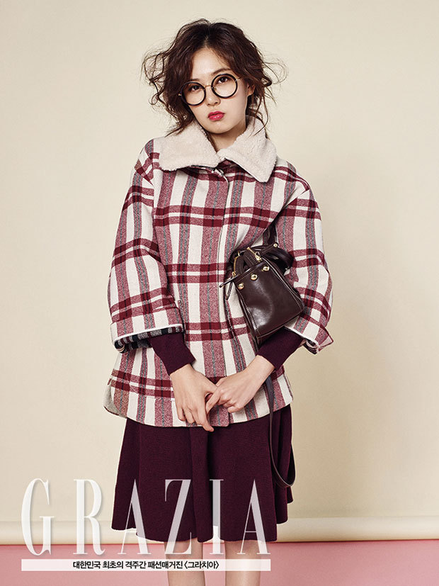 Baek Jin-Hee 백진희 - Grazia Magazine November Issue ‘15 Photos 03