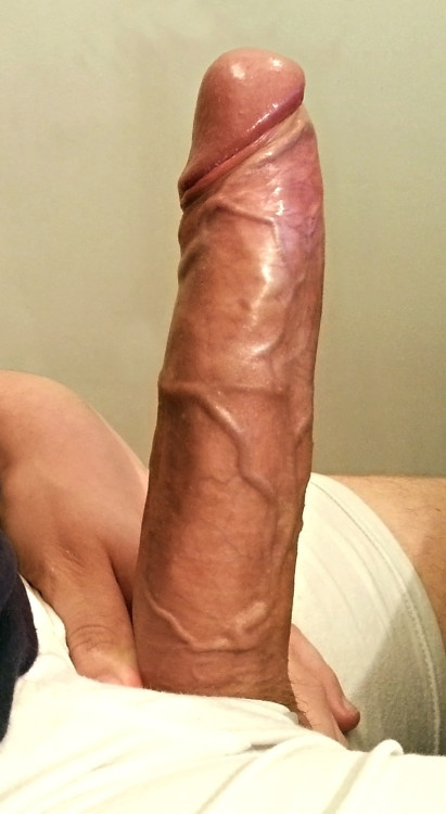 Whenever I think of him, I think of his manhood. Perfectly shaped for penetrating in my body and fill all the emptiness inside me. Shiny, tight-skin with protruding manly veins. A smooth tapered red head for piercing my vagina and entering inside...