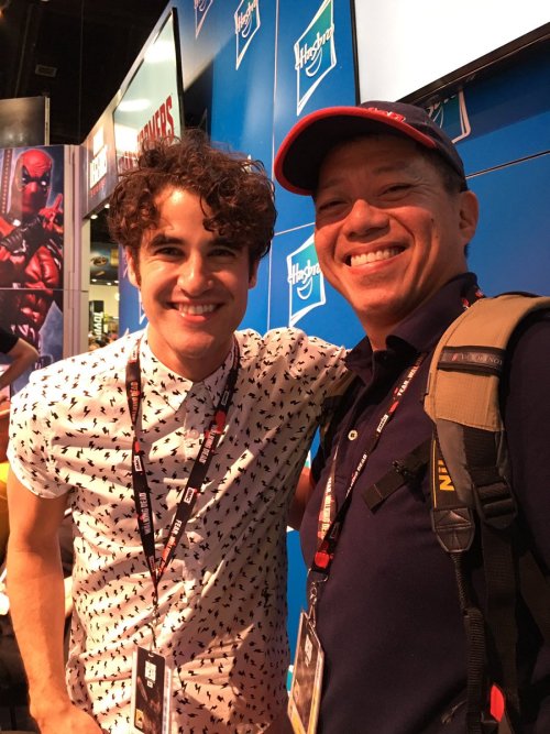 Topics tagged under sdcc16 on Darren Criss Fan Community Tumblr_oaovkgTrmi1uetdyxo1_500