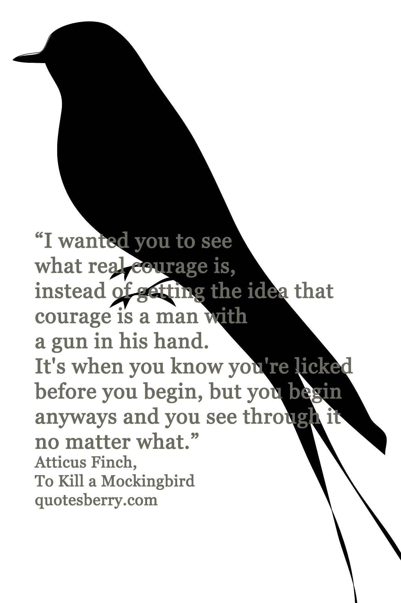 Essay about courage in to kill a mockingbird