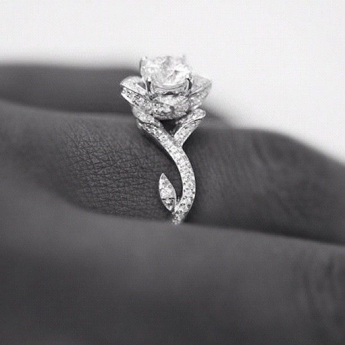 Unique engagement rings tumblr