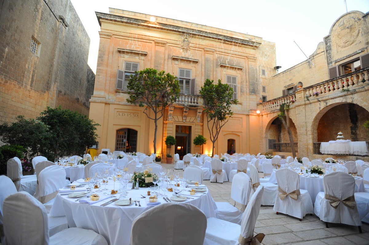 The Xara Palace Relais & Chateaux is a unique 17th-century palace hidden away in the medieval fortified city of Mdina, the old capital of Malta.