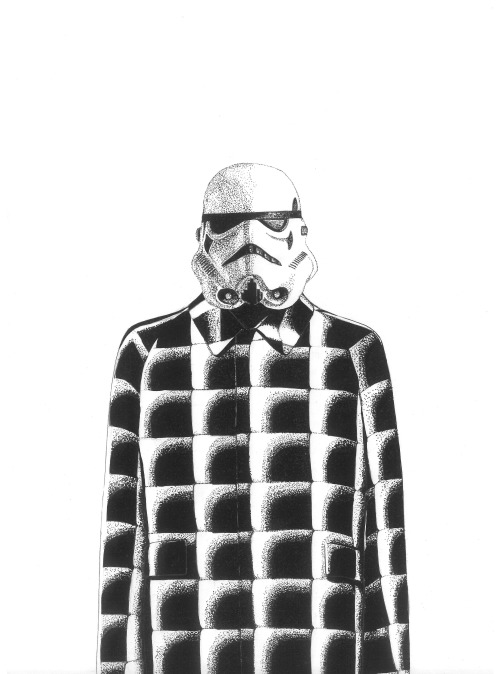 StormTrooper wearing Balenciaga Fall 2015 Collection