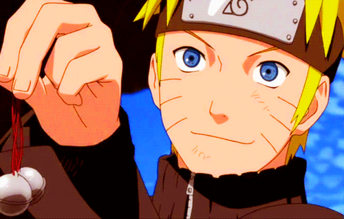 Resultado de imagen de naruto sonriendo gif