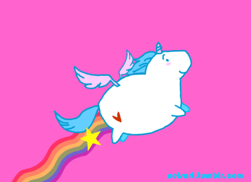 Resultado de imagem para gifs de unicornios tumblr