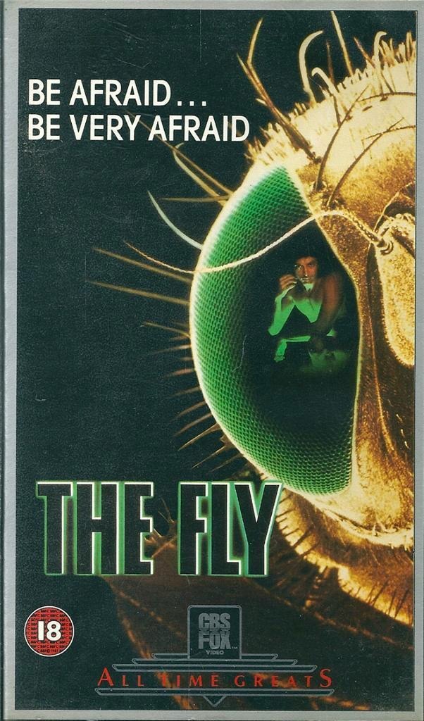 <p><a href="http://www.simplyeighties.com/80s-horror-movies.php#.VjUJ7PnhDIV">80 Horror Classics</a> - <b>The Fly</b> VHS cassette </p>