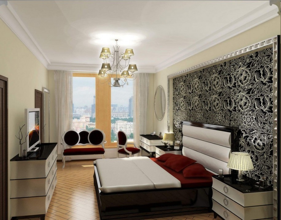 Accent Wall Design Ideas please do it right or dont do it at all the accent wall Image Accent Wall Design Ideas bedroom red wall design accent wall black furniture Image