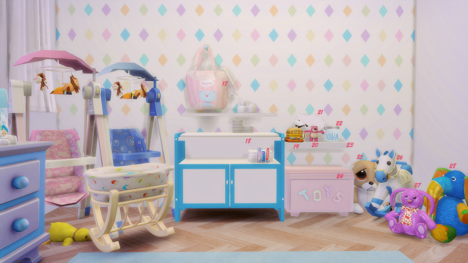 dreamteamsims, SIMS 4 Nursery CC List Requested by...
