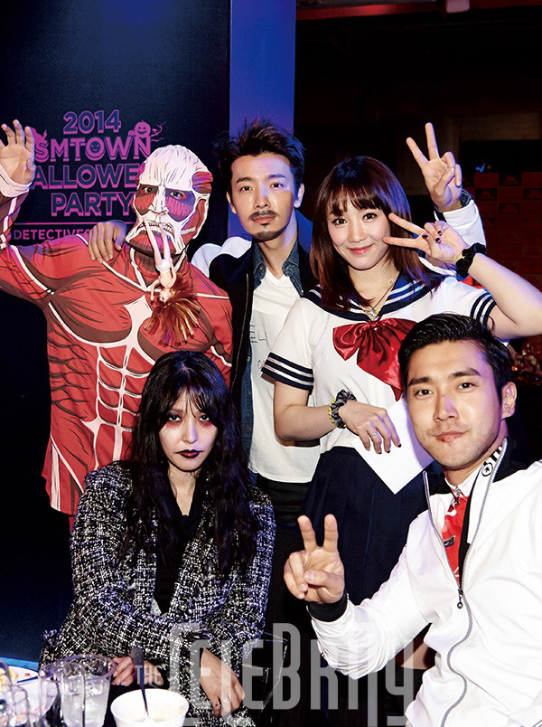 Appreciation Throwback Smtown Halloween Parties Celebrity Photos Videos Onehallyu