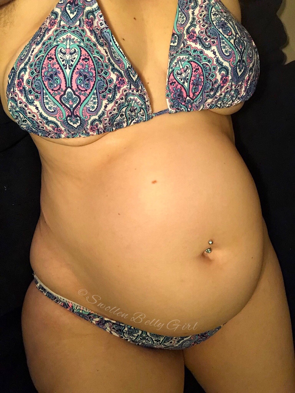 Fat belly babe