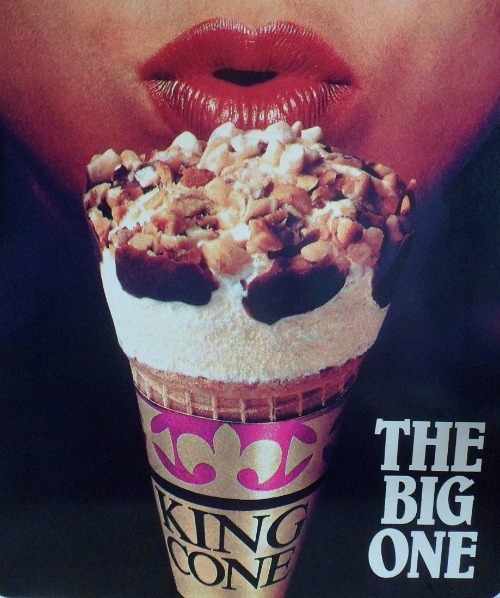 <p>Erotic King Cone ad</p>