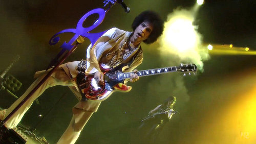 Tidal has a few of Prince’s recent videos, including this live 21-minute excerpt of his and 3RDEYEGIRL’S June 2014 Paris concert, CRAZY2COOL–a Purple Rain medley. It’s got some crazy, fierce guitar work by none other. Here’s the link for those of you...