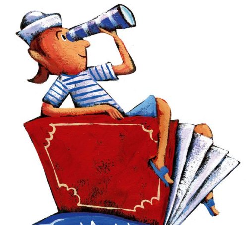Emprendiendo la lectura de leer (ilustración de Valentí Gubianas)