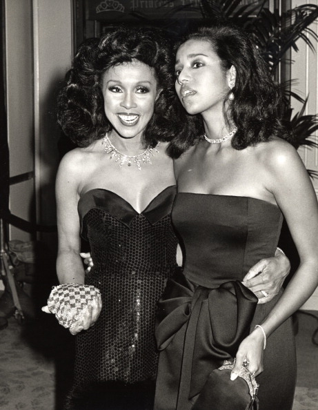 Diahann Carroll and daughter Diahann Carroll and daughter