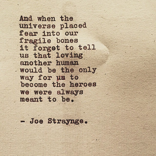 quotes tumblr universe Straynge Joe