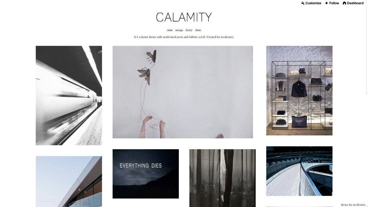 themes tumblr modernise Collage Themes   galleryhip.com Tumblr The Picture