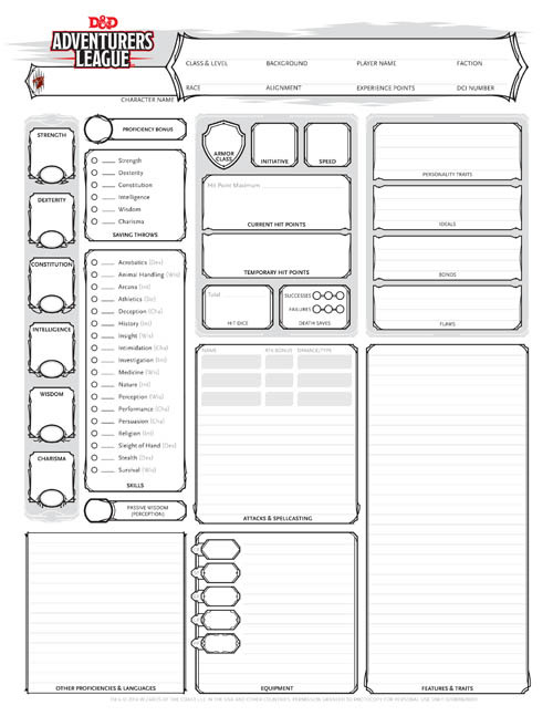 Dungeon And Dragon 2nd Edition Character Generator