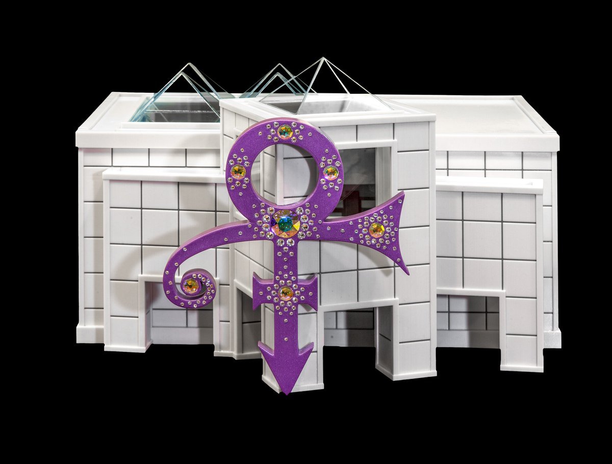 Prince’s Urn Is a Small-Scale Replica of Paisley... - mental_floss