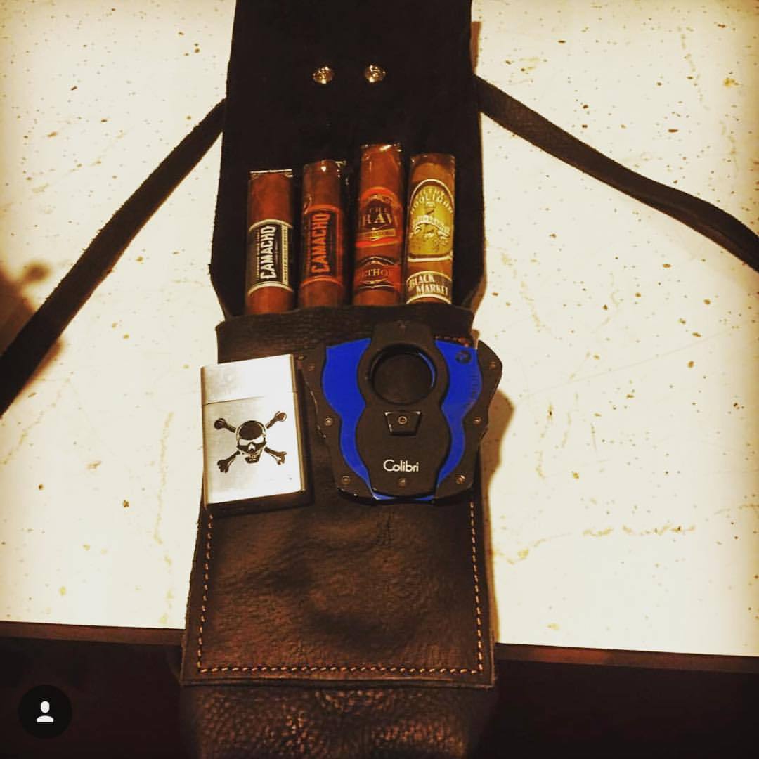 Wow brother some awesome cigar choices there. Thanks for the cool pic! #madeinusa #OriginalDesign #ruggedluxury#Reposting @samhayne with @instarepost_app – Packing up #cigar #cigars #cigarlife #cigarporn #livebold #camacho #camachocigars...