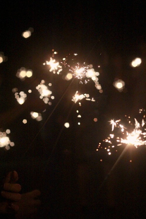 allthetreesofthefield:

Sparklers will be incorporated into my wedding, someway somehow. 